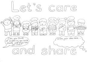 Colouring: Care and Share