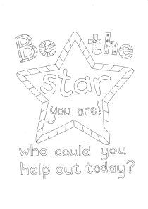Colouring: Be The Star
