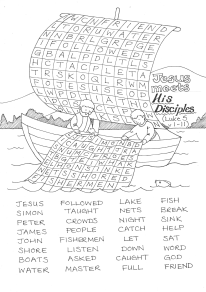 Wordsearch: Disciples