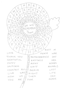 Wordsearch: Remembrance